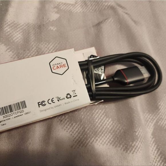 (2l HDMI - MacBook Pro Compatible Ivanky‎ 4k Hdmi Cable 6.6 Ft, HighSpeed 18gbps - Picture 2 of 5